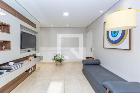 Sala de apartamento à venda com 2 quartos, 75m² em Havaí, Belo Horizonte