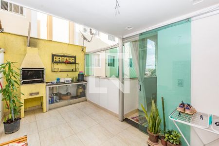 Varanda de apartamento à venda com 2 quartos, 75m² em Havaí, Belo Horizonte