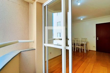 Varanda da Sala de apartamento à venda com 2 quartos, 55m² em Vila Augusta, Guarulhos