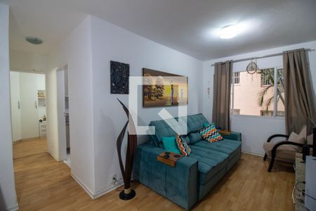 Sala de apartamento à venda com 1 quarto, 49m² em Santo Amaro, São Paulo