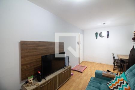 Sala de apartamento à venda com 1 quarto, 49m² em Santo Amaro, São Paulo