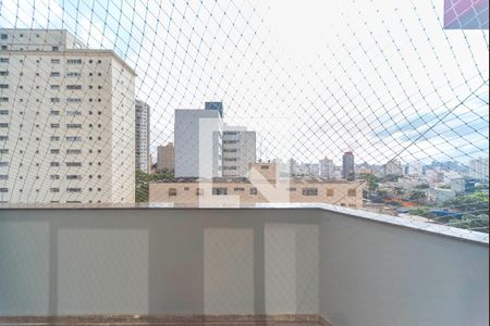 Varanda da Sala de apartamento à venda com 3 quartos, 140m² em Vila Assunção, Santo André