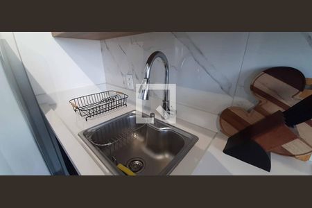 Cozinha de apartamento à venda com 1 quarto, 24m² em Bonfim, Osasco