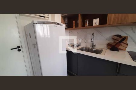 Cozinha de apartamento à venda com 1 quarto, 24m² em Bonfim, Osasco