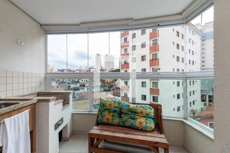 Varanda Gourmet de apartamento à venda com 3 quartos, 78m² em Parque Mandaqui, São Paulo