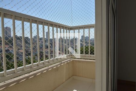 Varanda da Sala de apartamento à venda com 2 quartos, 54m² em Campestre, Santo André