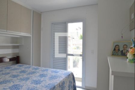 Quarto suite de apartamento à venda com 2 quartos, 58m² em Vila Pires, Santo André