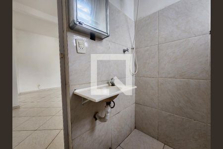 Banheiro de apartamento para alugar com 1 quarto, 28m² em Flamengo, Rio de Janeiro