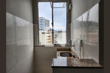 Cozinha de apartamento para alugar com 1 quarto, 28m² em Flamengo, Rio de Janeiro