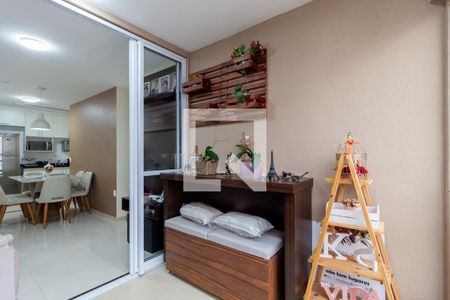 Varanda de apartamento à venda com 2 quartos, 60m² em Parque da Mooca, São Paulo