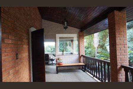 Varanda da sala  de casa de condomínio à venda com 4 quartos, 290m² em Jardim Caxambu, Jundiaí