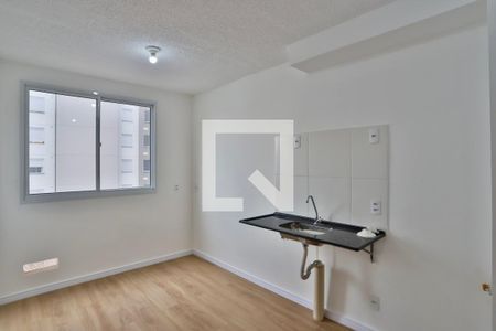 Sala/Cozinha de apartamento à venda com 1 quarto, 24m² em Belenzinho, São Paulo