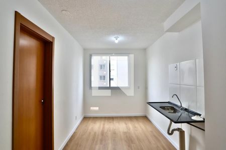 Sala/Cozinha de apartamento à venda com 1 quarto, 24m² em Belenzinho, São Paulo