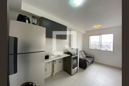 Sala/Cozinha de apartamento para alugar com 1 quarto, 24m² em Brás, São Paulo