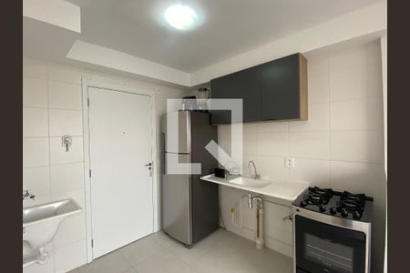 Cozinha de apartamento para alugar com 1 quarto, 24m² em Brás, São Paulo