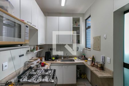 Cozinha de apartamento à venda com 2 quartos, 69m² em Sion, Belo Horizonte