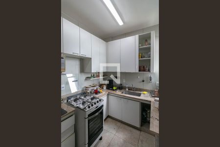 Cozinha de apartamento à venda com 2 quartos, 69m² em Sion, Belo Horizonte