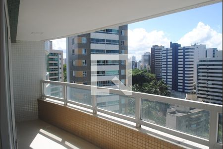 Varanda Gourmet de apartamento para alugar com 1 quarto, 54m² em Armação, Salvador