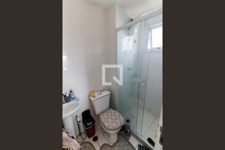 Banheiro da Suíte de kitnet/studio à venda com 1 quarto, 24m² em Paraíso do Morumbi, São Paulo