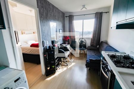 Studio à venda com 27m², 1 quarto e sem vagaSala