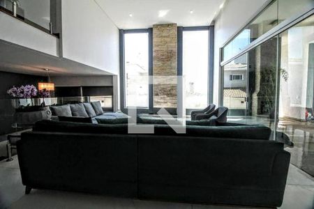 sala de casa de condomínio à venda com 4 quartos, 357m² em Alphaville, Nova Lima