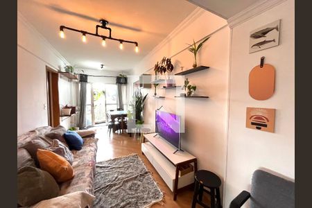 Sala de apartamento à venda com 2 quartos, 56m² em Vila Mira, São Paulo