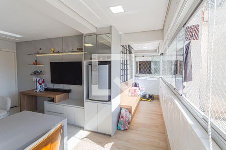 Varanda Gourmet da Sala 1 de apartamento para alugar com 3 quartos, 145m² em São Pedro, Belo Horizonte