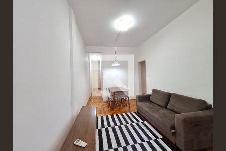 Sala de apartamento à venda com 2 quartos, 70m² em Botafogo, Rio de Janeiro