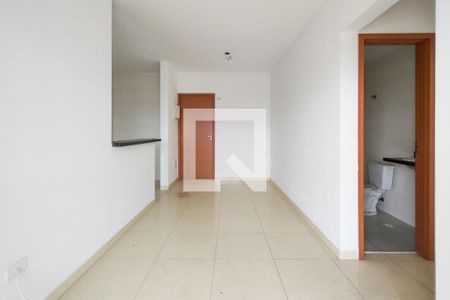 Sala de apartamento para alugar com 1 quarto, 45m² em Maracanã, Praia Grande