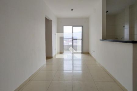 Sala de apartamento para alugar com 1 quarto, 45m² em Maracanã, Praia Grande