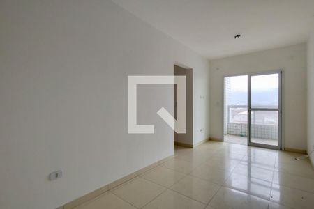 Sala de apartamento para alugar com 1 quarto, 45m² em Maracanã, Praia Grande