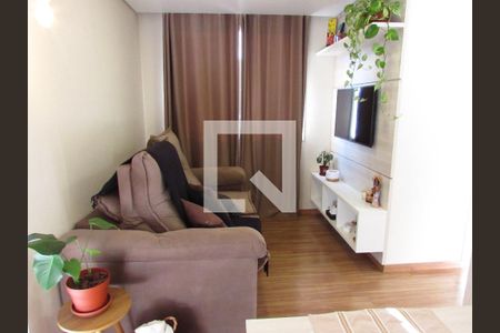 Sala de apartamento para alugar com 2 quartos, 43m² em Jardim Monte Alegre, Taboão da Serra