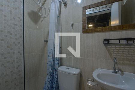 Banheiro de kitnet/studio para alugar com 1 quarto, 27m² em Vila Mariana, São Paulo