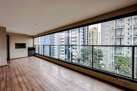 Varanda da Sala de apartamento à venda com 4 quartos, 145m² em Vila Mariana, São Paulo