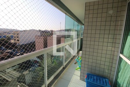 Varanda da sala de apartamento à venda com 4 quartos, 183m² em Braz de Pina, Rio de Janeiro