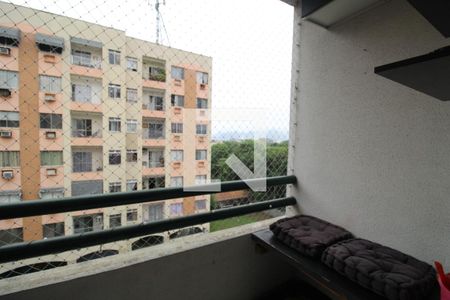 Sala - Varanda de apartamento à venda com 2 quartos, 64m² em Pechincha, Rio de Janeiro