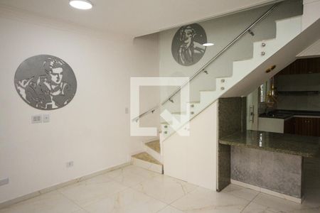 Sala de casa de condomínio para alugar com 3 quartos, 150m² em Vila Ema, São Paulo