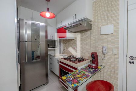 Sala/Cozinha de apartamento à venda com 1 quarto, 41m² em Centro, São Paulo