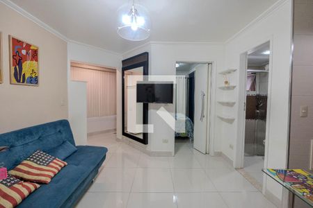 Sala/Cozinha de apartamento à venda com 1 quarto, 41m² em Centro, São Paulo