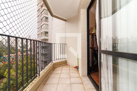 Varanda da Sala de apartamento à venda com 2 quartos, 75m² em Jardim Caboré, São Paulo