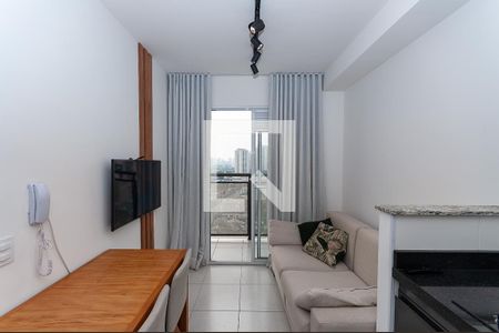 Sala de apartamento à venda com 1 quarto, 27m² em Vila Romana, São Paulo