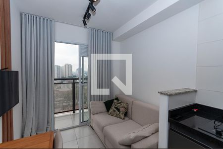 Sala de apartamento à venda com 1 quarto, 27m² em Vila Romana, São Paulo