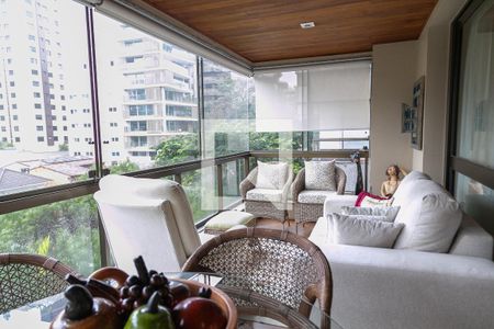 Varanda da Sala de apartamento à venda com 3 quartos, 175m² em Petrópolis, Porto Alegre