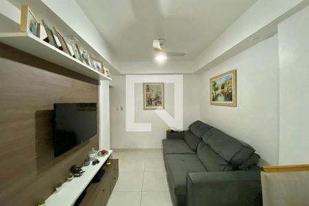 Sala de apartamento à venda com 2 quartos, 59m² em Botafogo, Rio de Janeiro