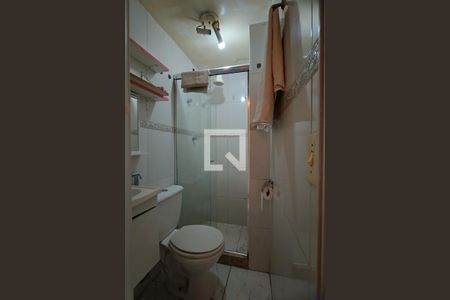 Banheiro social de apartamento para alugar com 1 quarto, 15m² em Copacabana, Rio de Janeiro