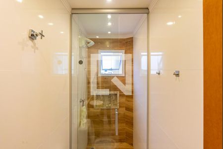 Banheiro Social de apartamento à venda com 2 quartos, 152m² em Vila Alzira, Santo André