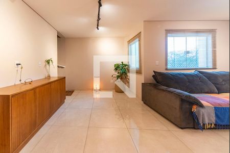 Sala de apartamento à venda com 2 quartos, 152m² em Vila Alzira, Santo André