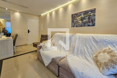 Sala de apartamento para alugar com 3 quartos, 100m² em Vila Luis Antônio, Guarujá