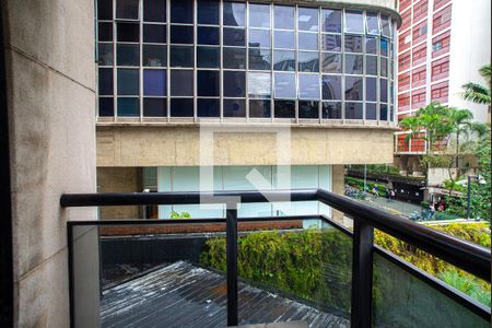 Varanda da Sala de apartamento para alugar com 1 quarto, 87m² em Consolação, São Paulo