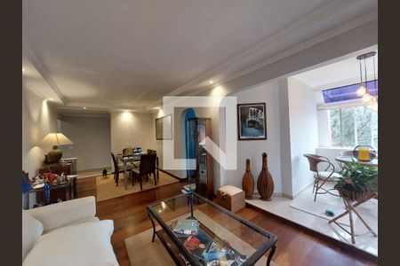 Sala de apartamento para alugar com 4 quartos, 120m² em Jardim Marajoara, São Paulo